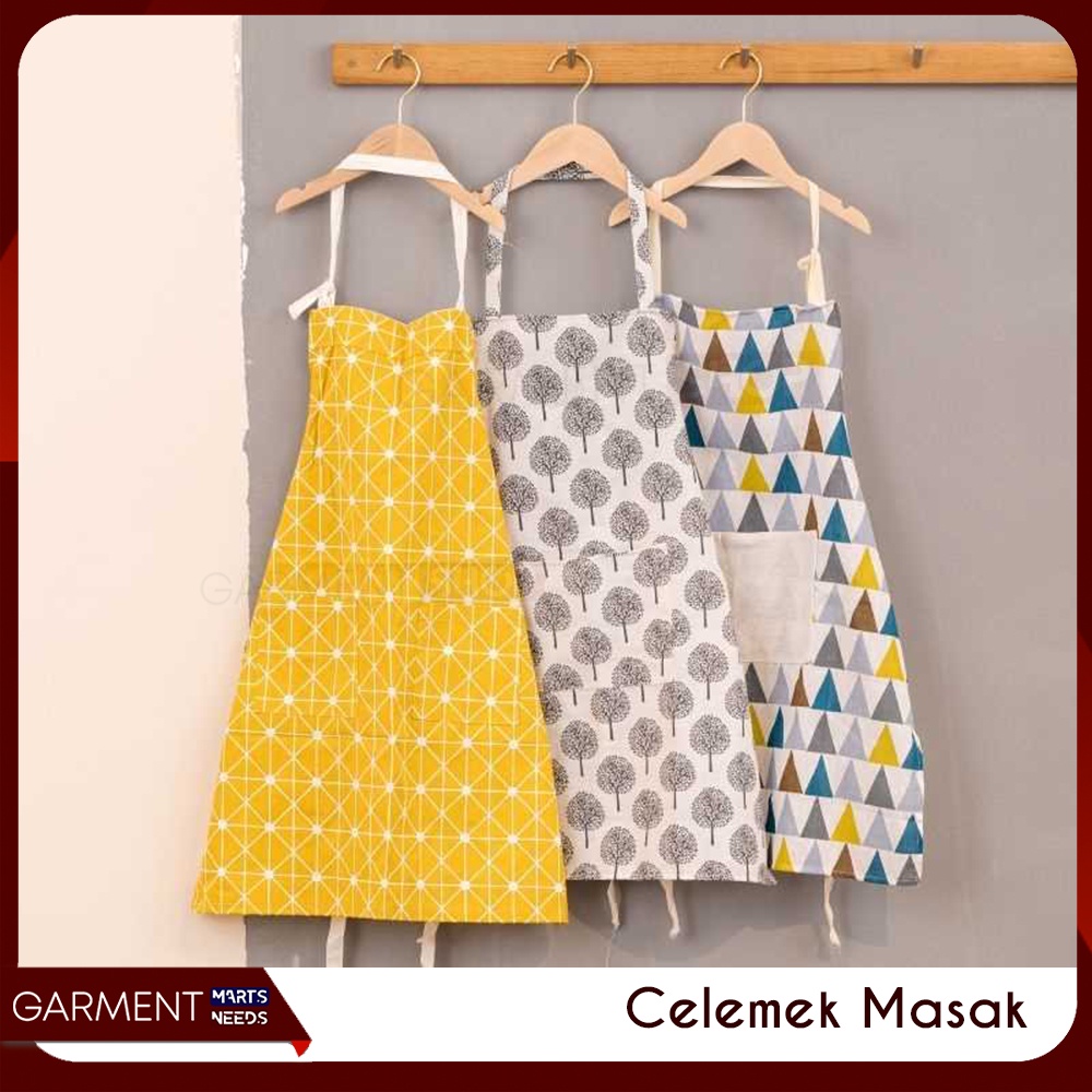 Detail Pola Celemek Masak Nomer 36