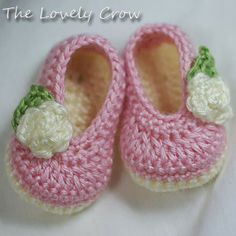 Detail Pola Crochet Sepatu Bayi Nomer 46