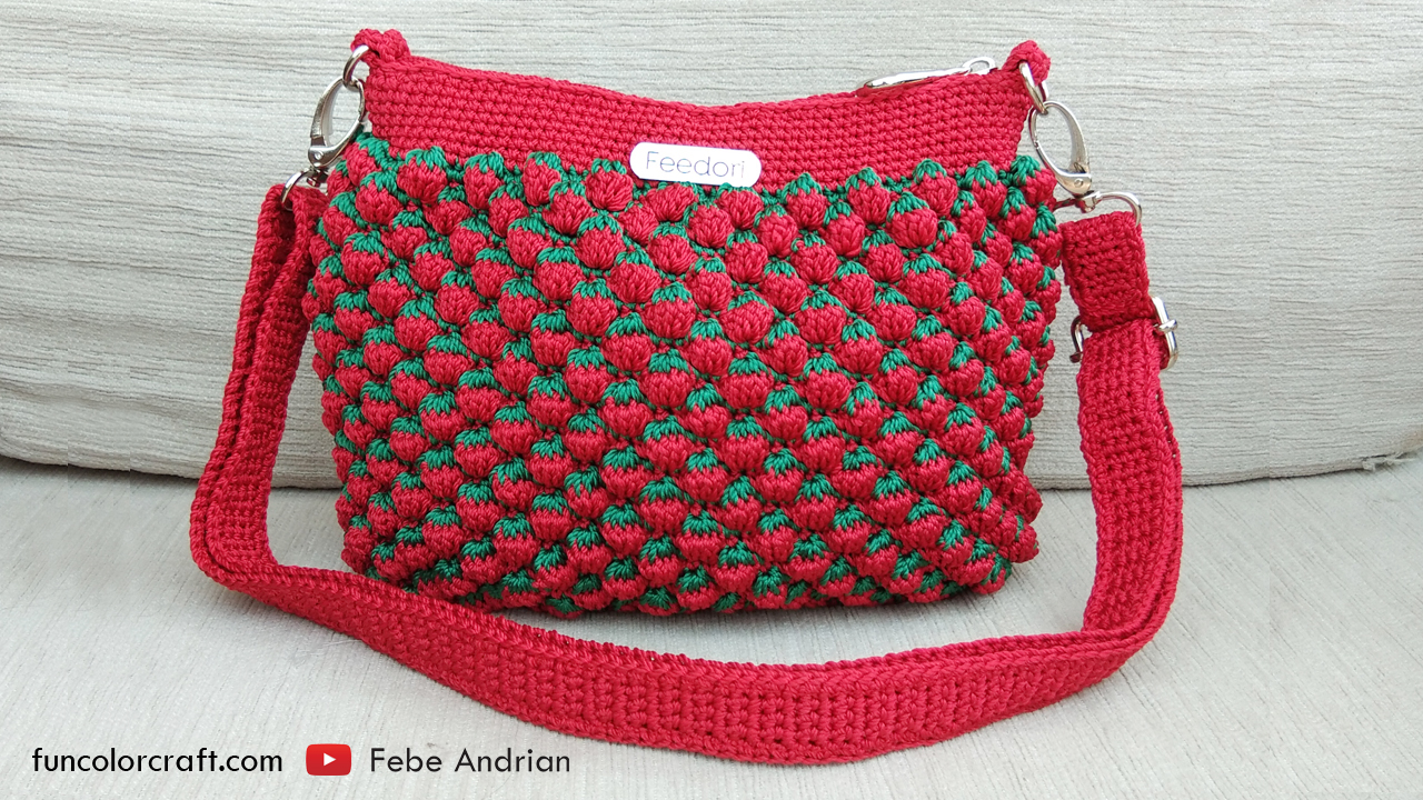 Detail Pola Dan Motif Tas Rajut Nomer 11