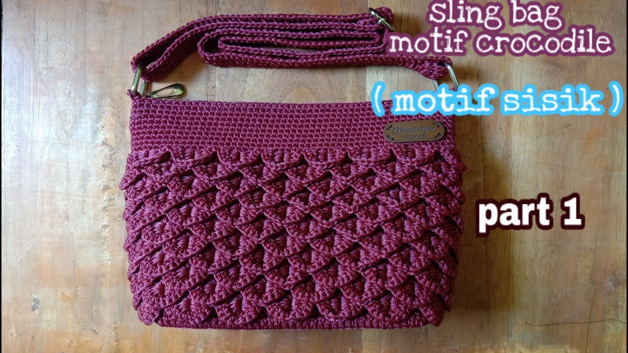 Detail Pola Dan Motif Tas Rajut Nomer 20