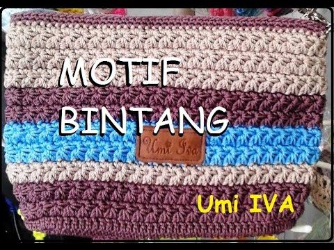 Detail Pola Dan Motif Tas Rajut Nomer 25