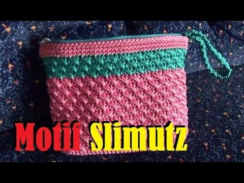 Detail Pola Dan Motif Tas Rajut Nomer 28