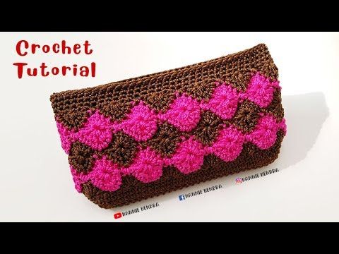 Detail Pola Dan Motif Tas Rajut Nomer 42