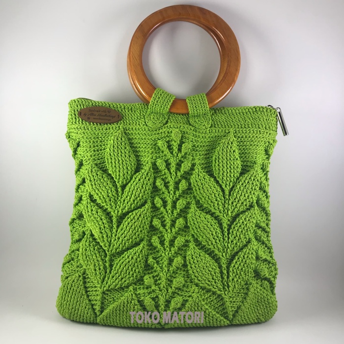 Detail Pola Dan Motif Tas Rajut Nomer 47