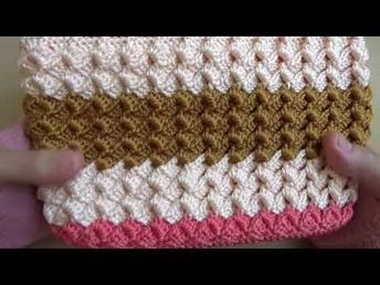 Detail Pola Dan Motif Tas Rajut Nomer 6