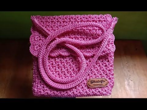 Detail Pola Dan Motif Tas Rajut Nomer 49