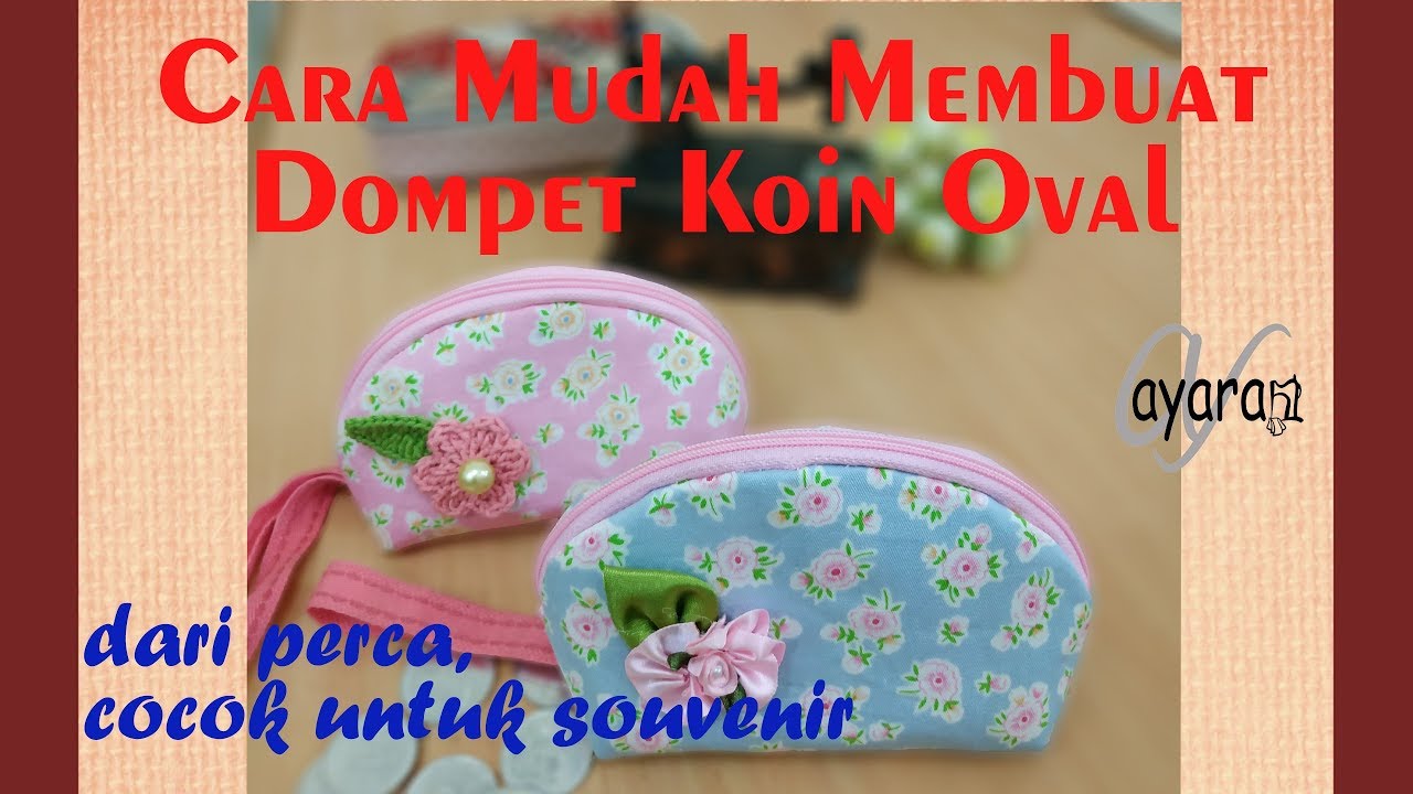 Detail Pola Dompet Kain Nomer 40