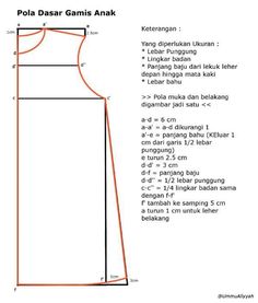Detail Pola Dress Panjang Nomer 8
