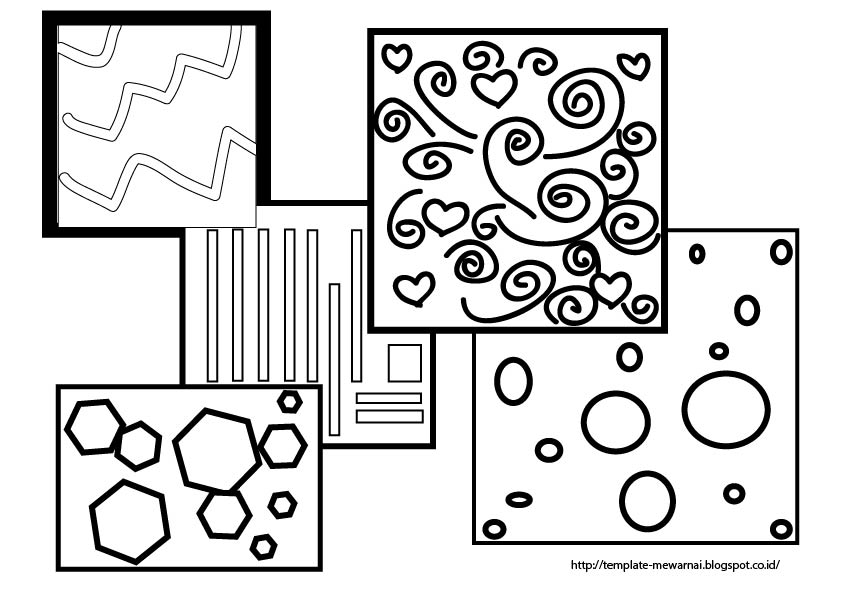 Detail Pola Gambar Abstrak Nomer 7
