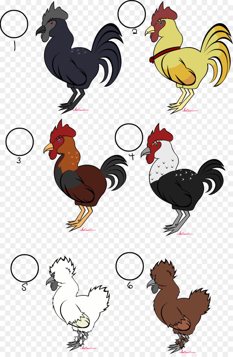Detail Pola Gambar Ayam Nomer 20