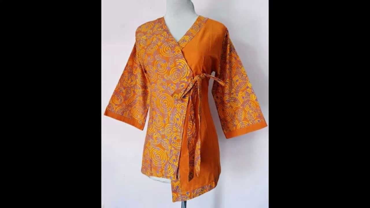Detail Pola Gambar Baju Batik Wanita Nomer 2