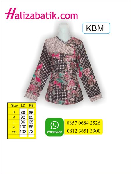 Detail Pola Gambar Baju Batik Wanita Nomer 16