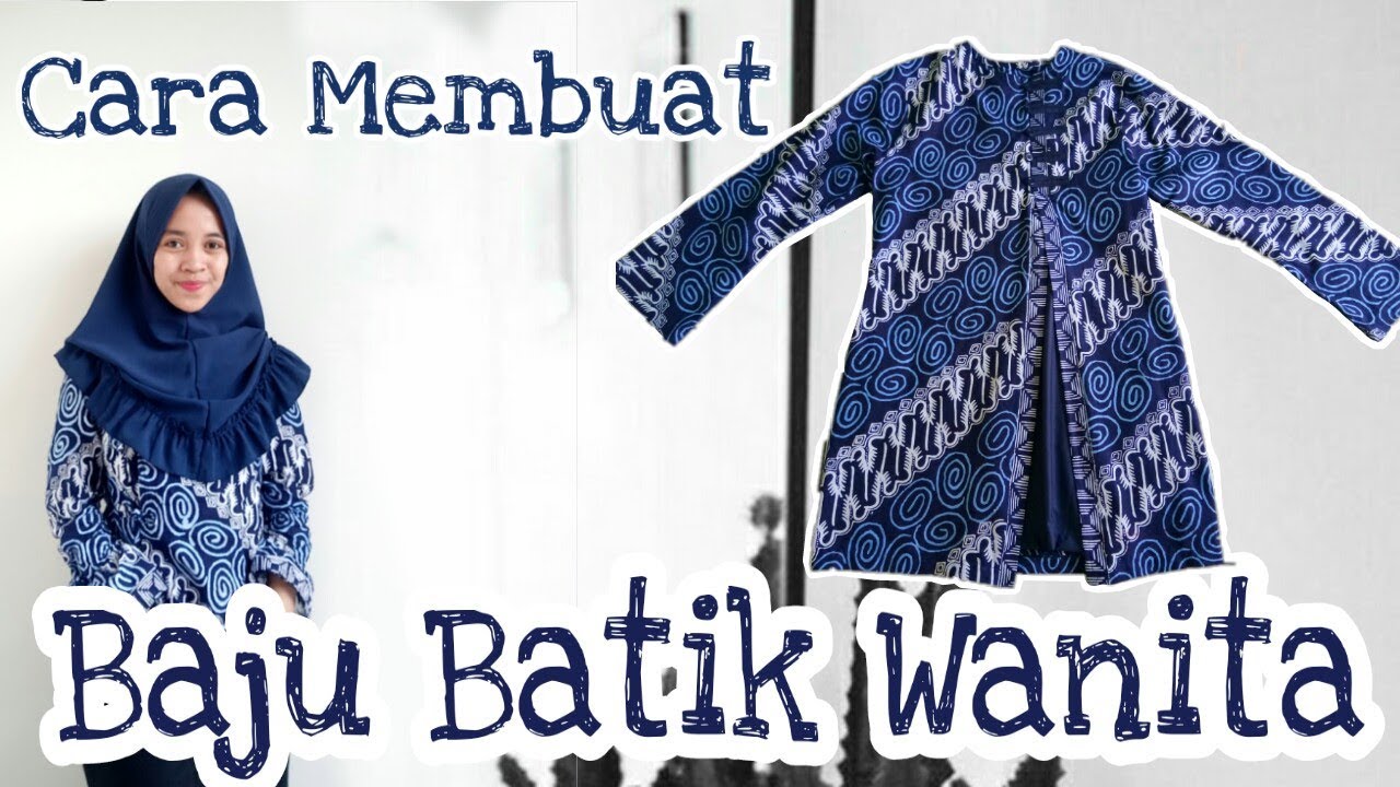 Detail Pola Gambar Baju Batik Wanita Nomer 6