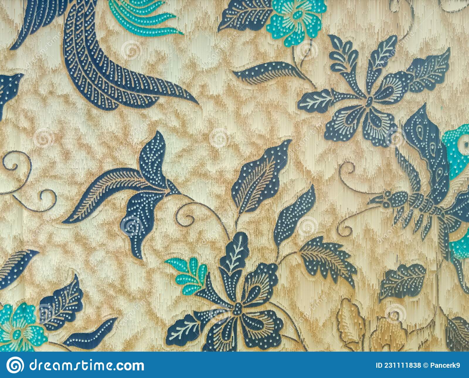 Detail Pola Gambar Batik Nomer 40