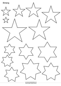 Detail Pola Gambar Bintang Nomer 3