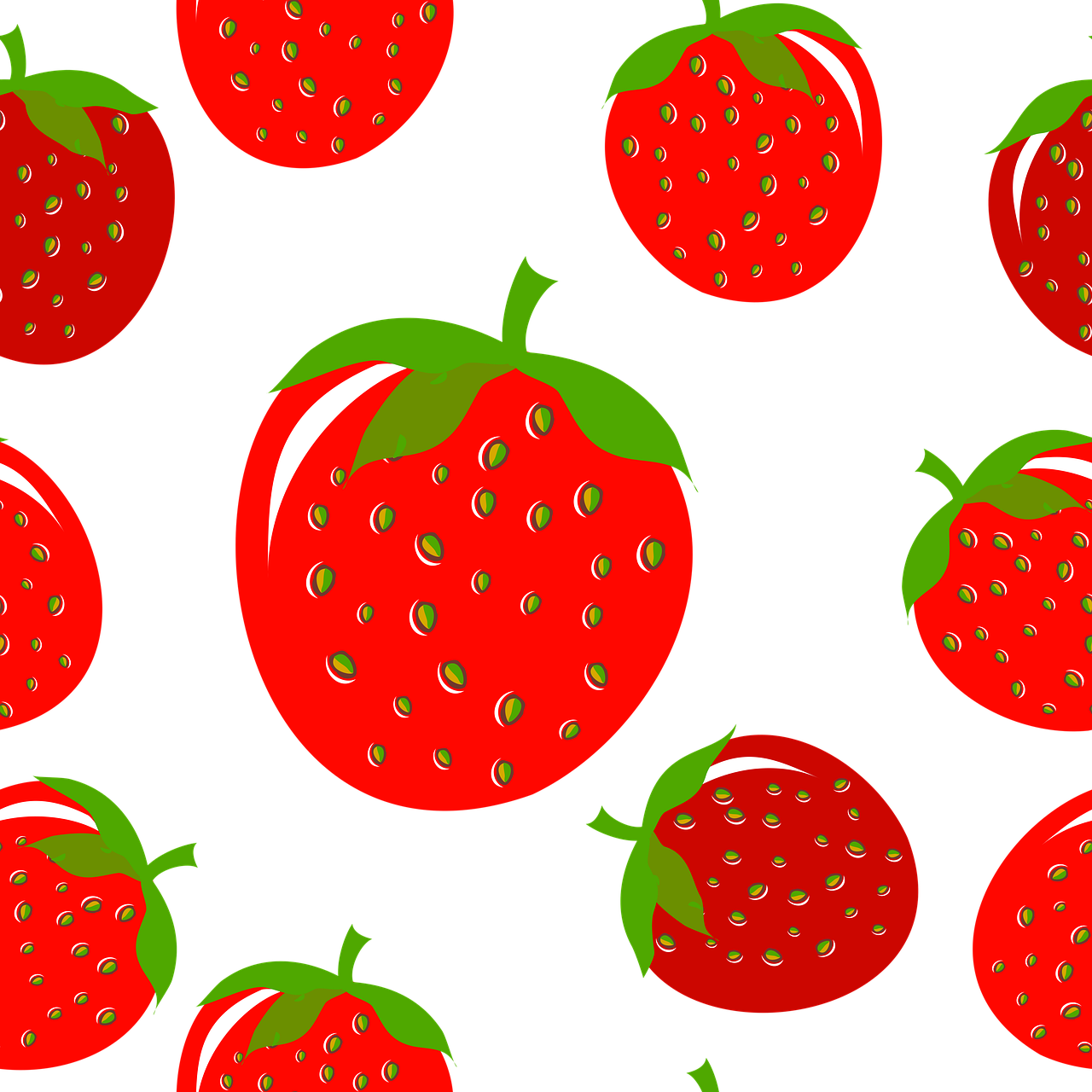 Detail Pola Gambar Buah Strawberry Nomer 23