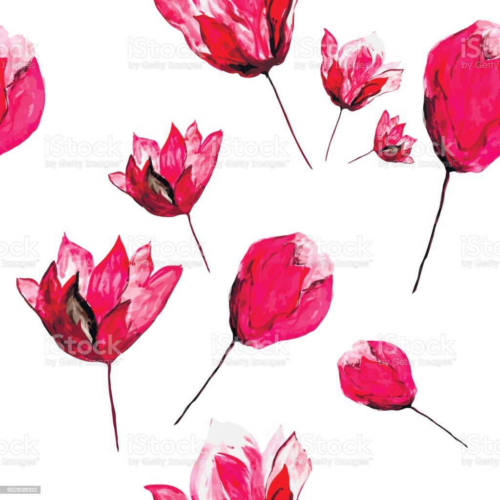 Detail Pola Gambar Bunga Tulip Nomer 24