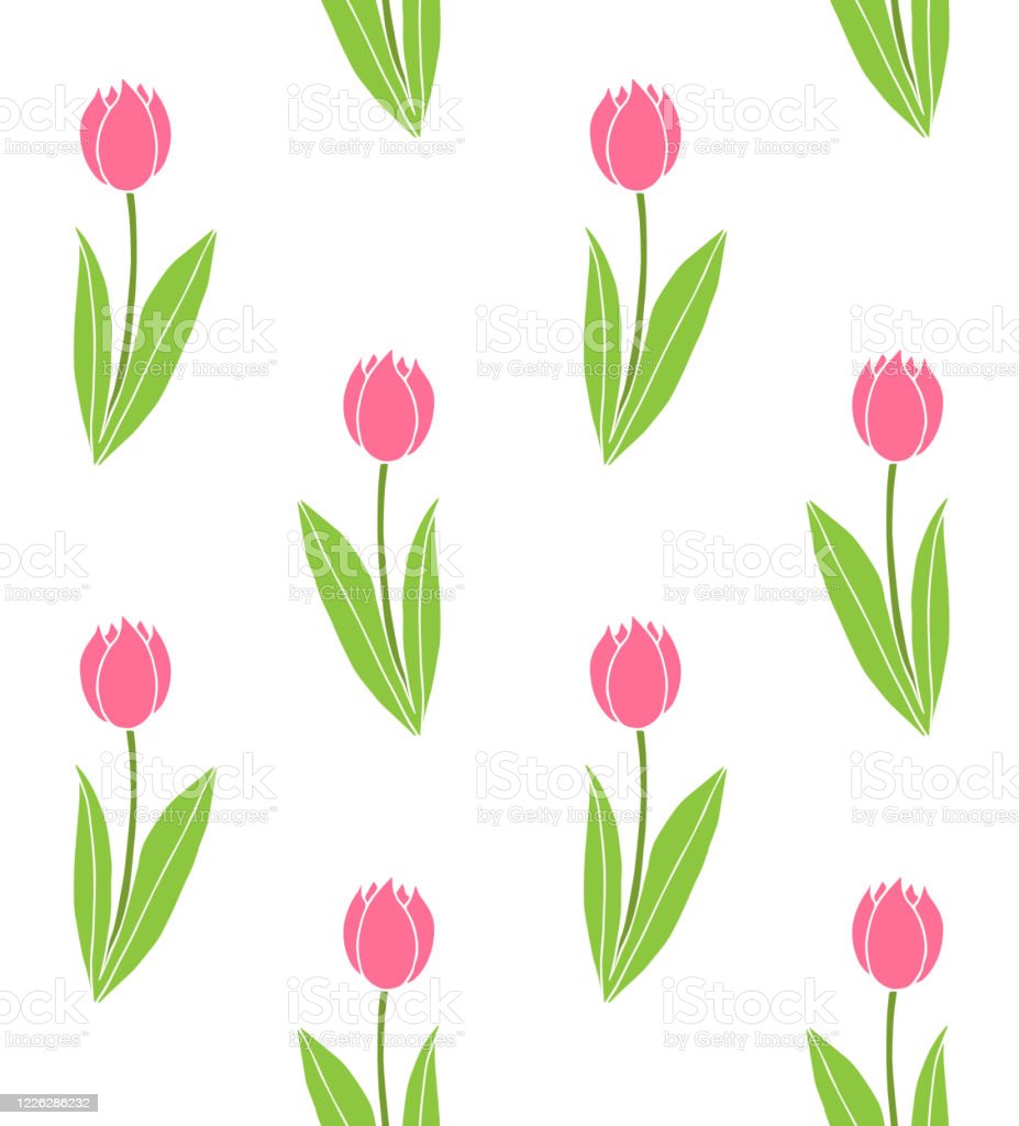 Detail Pola Gambar Bunga Tulip Nomer 9