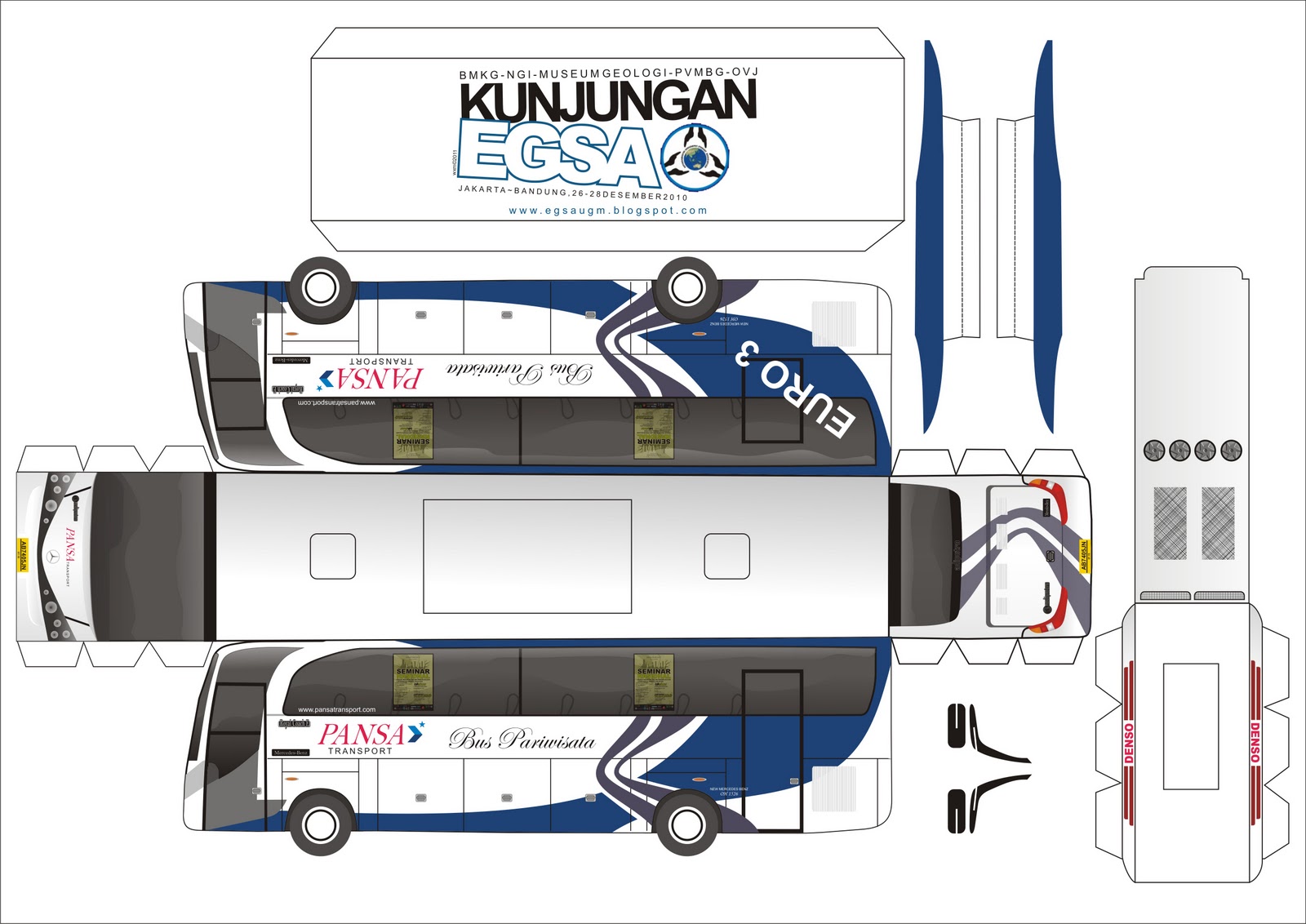 Detail Pola Gambar Bus Nomer 21