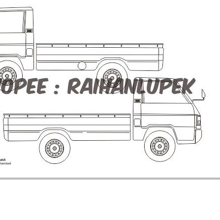 Detail Pola Gambar Mobil Truk Nomer 21