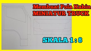 Detail Pola Gambar Truk Miniatur Triplek Nomer 41