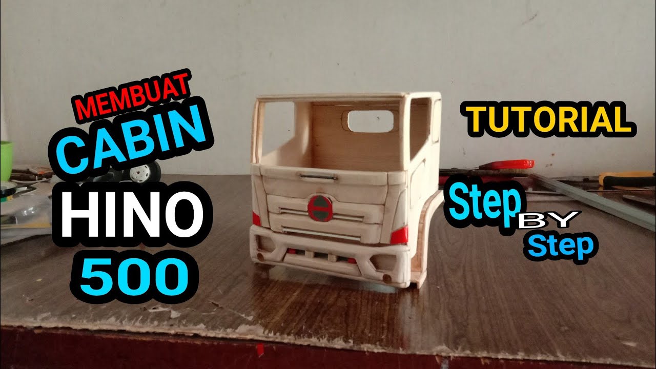 Detail Pola Gambar Truk Miniatur Triplek Nomer 43