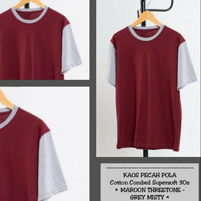 Detail Pola Kaos Polos Nomer 42