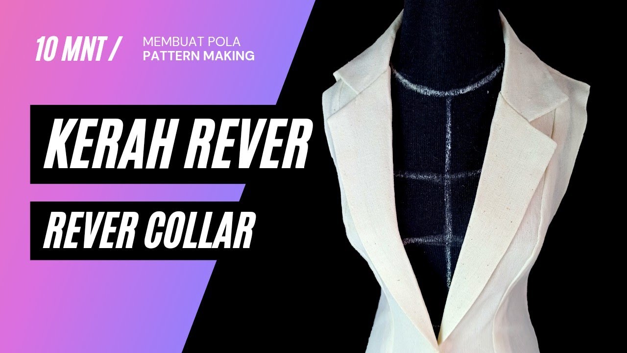 Detail Pola Kerah Blazer Nomer 39