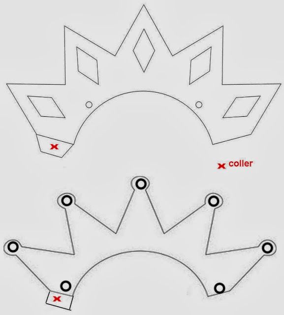 Detail Pola Mahkota Dari Kertas Nomer 24