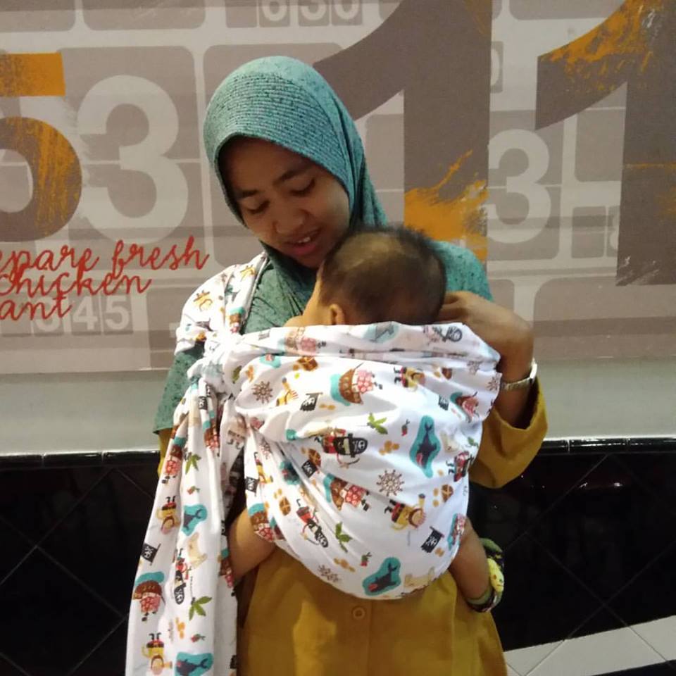 Detail Pola Membuat Gendongan Bayi Nomer 16