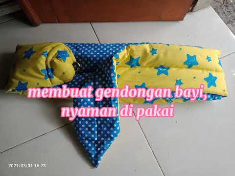 Detail Pola Membuat Gendongan Bayi Nomer 27