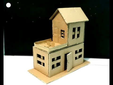 Detail Pola Miniatur Rumah Dari Kardus Nomer 21