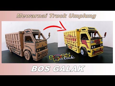 Detail Pola Miniatur Truk Umplung Nomer 39