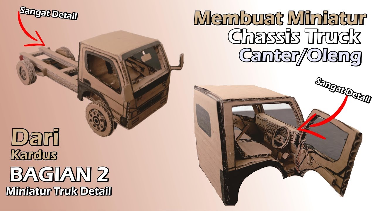 Detail Pola Miniatur Truk Umplung Nomer 42