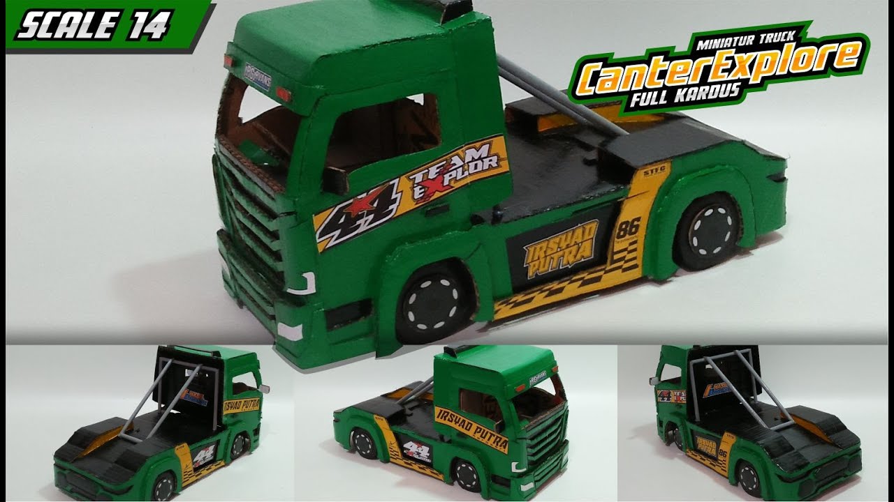 Detail Pola Miniatur Truk Umplung Nomer 52