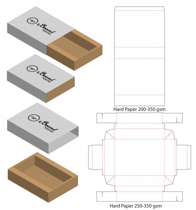 Detail Pola Packaging Design Box Food Nomer 10