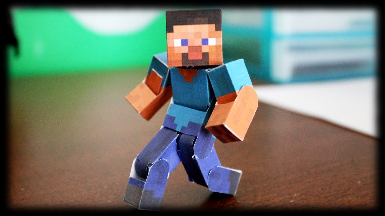 Detail Pola Papercraft Minecraft Nomer 20