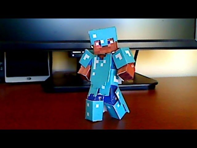 Detail Pola Papercraft Minecraft Nomer 27