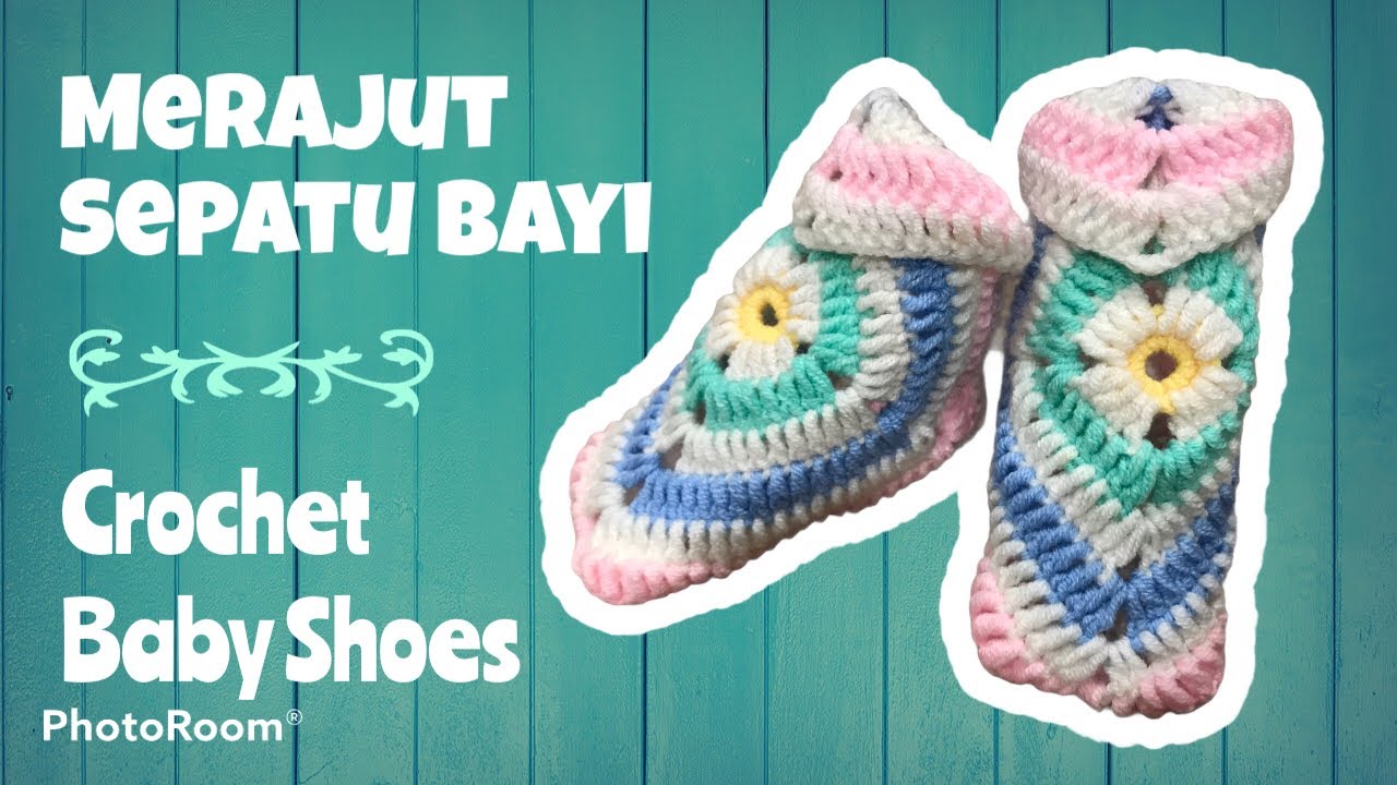 Detail Pola Rajut Sepatu Bayi Nomer 50