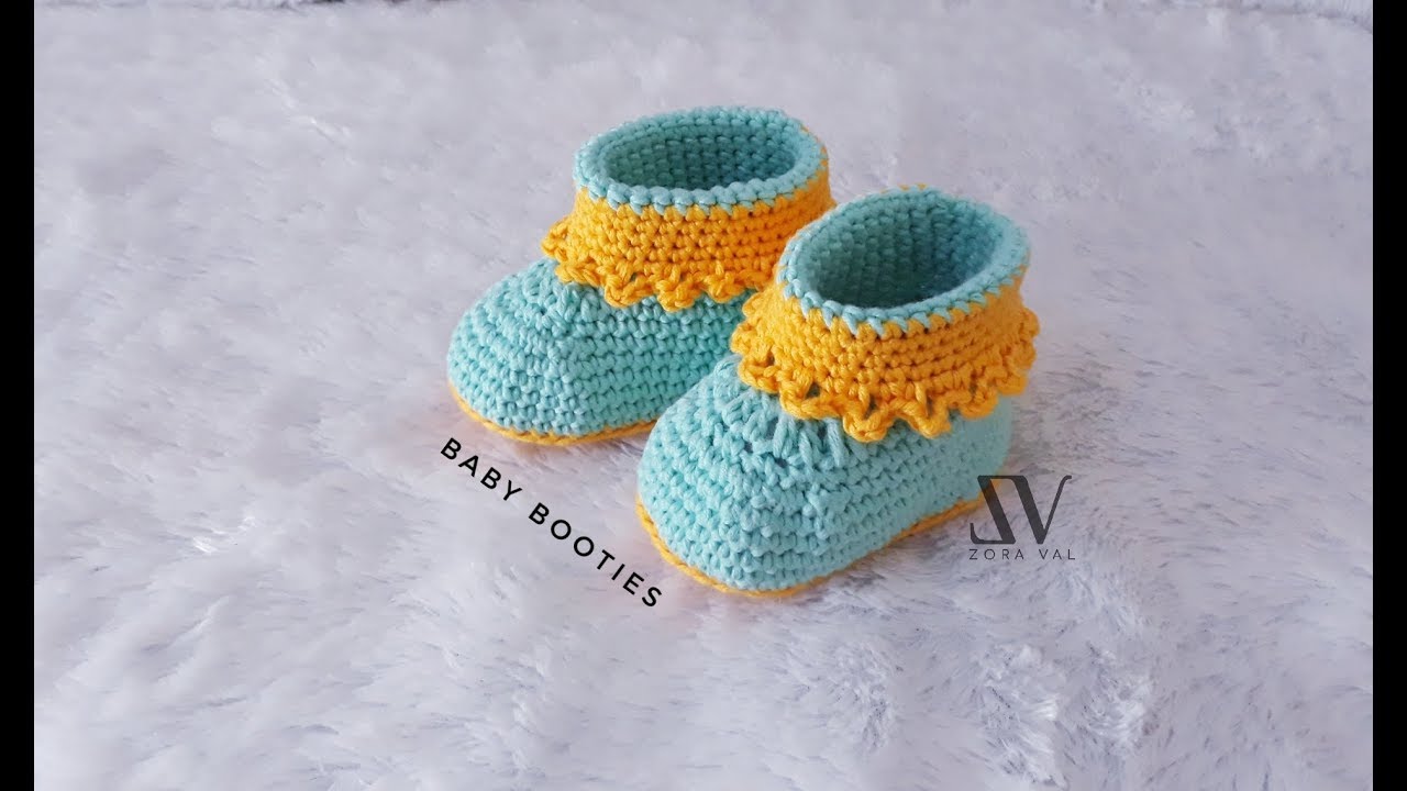 Detail Pola Rajut Sepatu Bayi Nomer 56