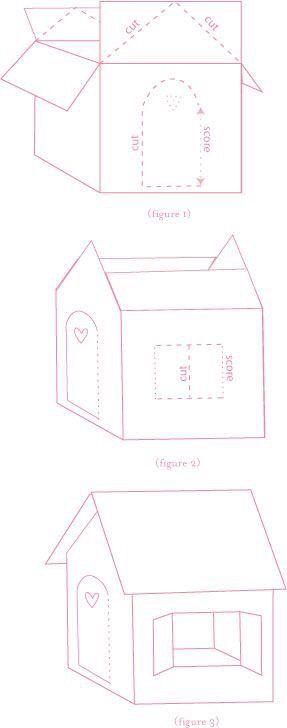 Detail Pola Rumah Dari Kardus Nomer 26