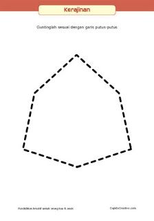 Detail Pola Segi Enam Nomer 12