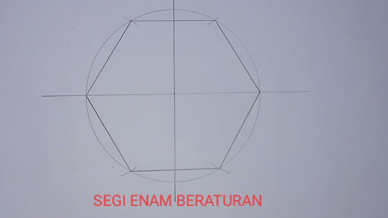 Detail Pola Segi Enam Nomer 5