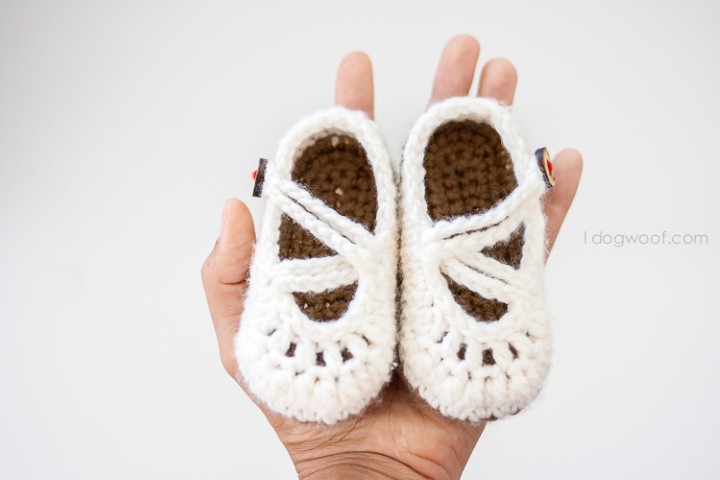 Detail Pola Sepatu Bayi Crochet Nomer 44