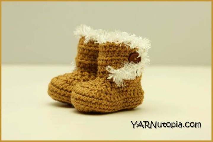 Detail Pola Sepatu Bayi Crochet Nomer 55