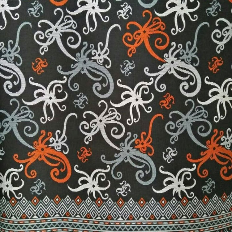 Detail Pola Sketsa Gambar Batik Kalimantan Tengah Nomer 7