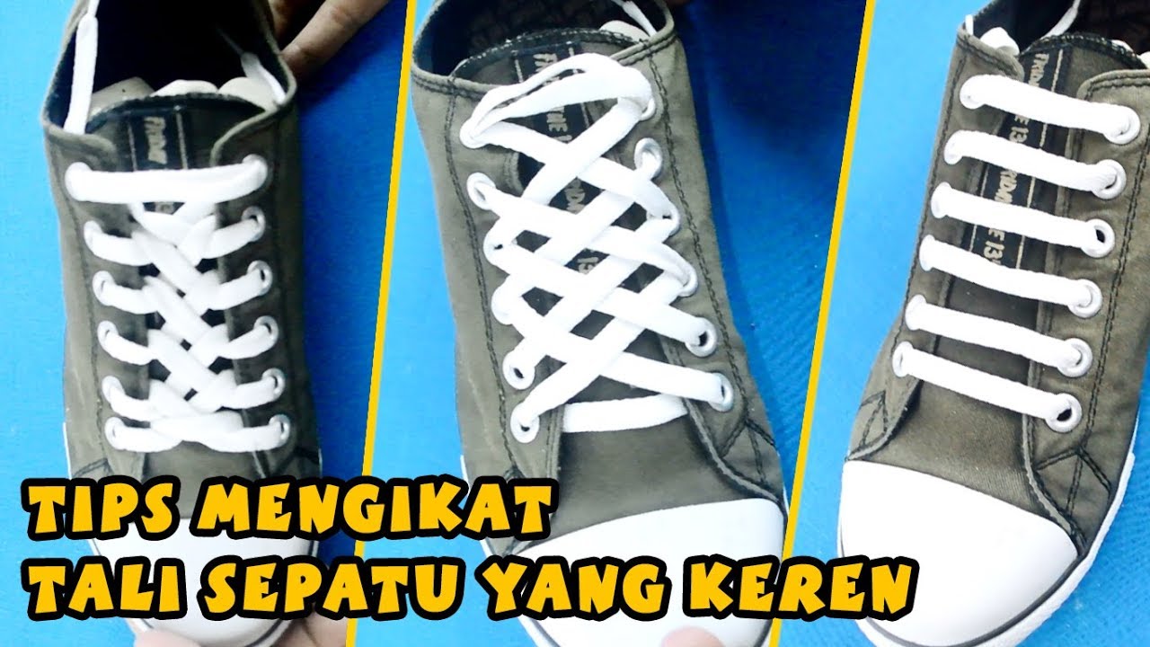 Detail Pola Tali Sepatu Nomer 2