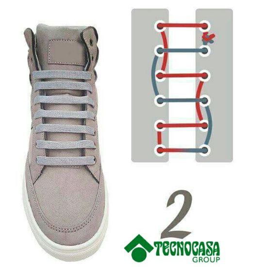 Detail Pola Tali Sepatu Nomer 22