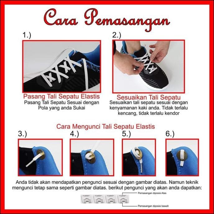 Detail Pola Tali Sepatu Nomer 56