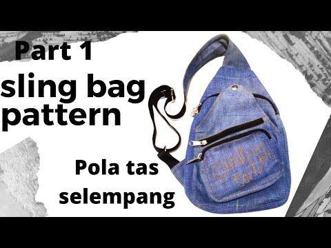 Detail Pola Tas Selempang Nomer 17